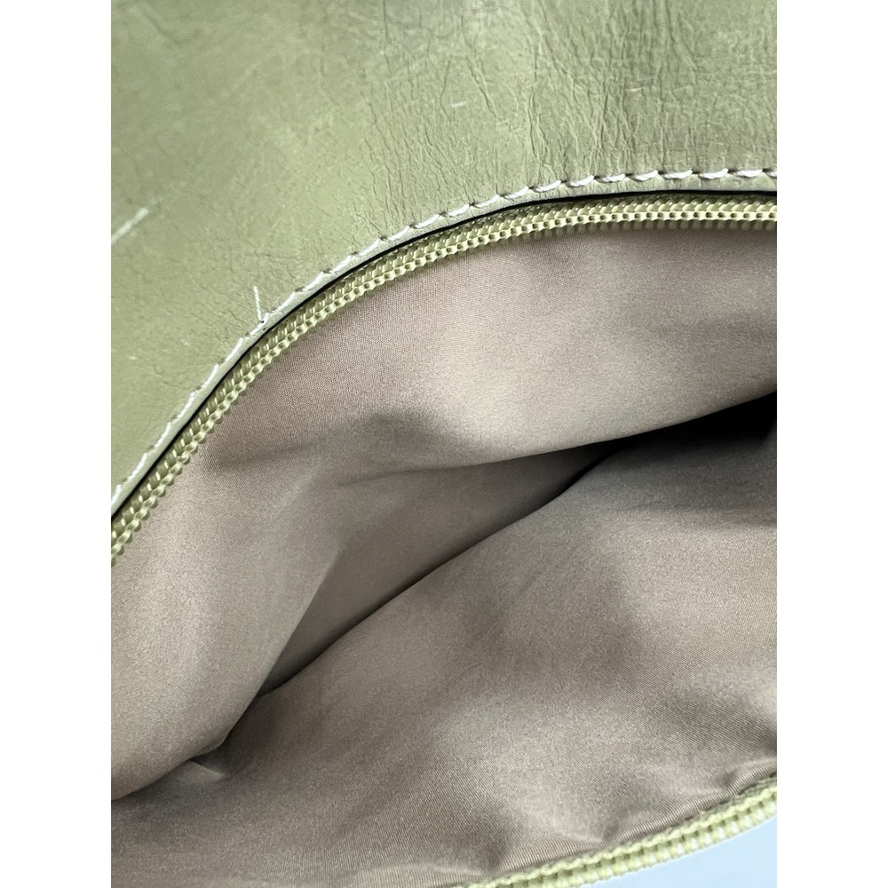 Giani Bernini Genuine Leather Green Crossbody Purse - Picture 4 of 12